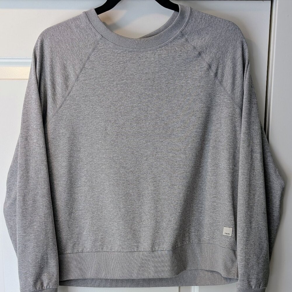 Vuori Long-Sleeve Halo Crew - Size Small